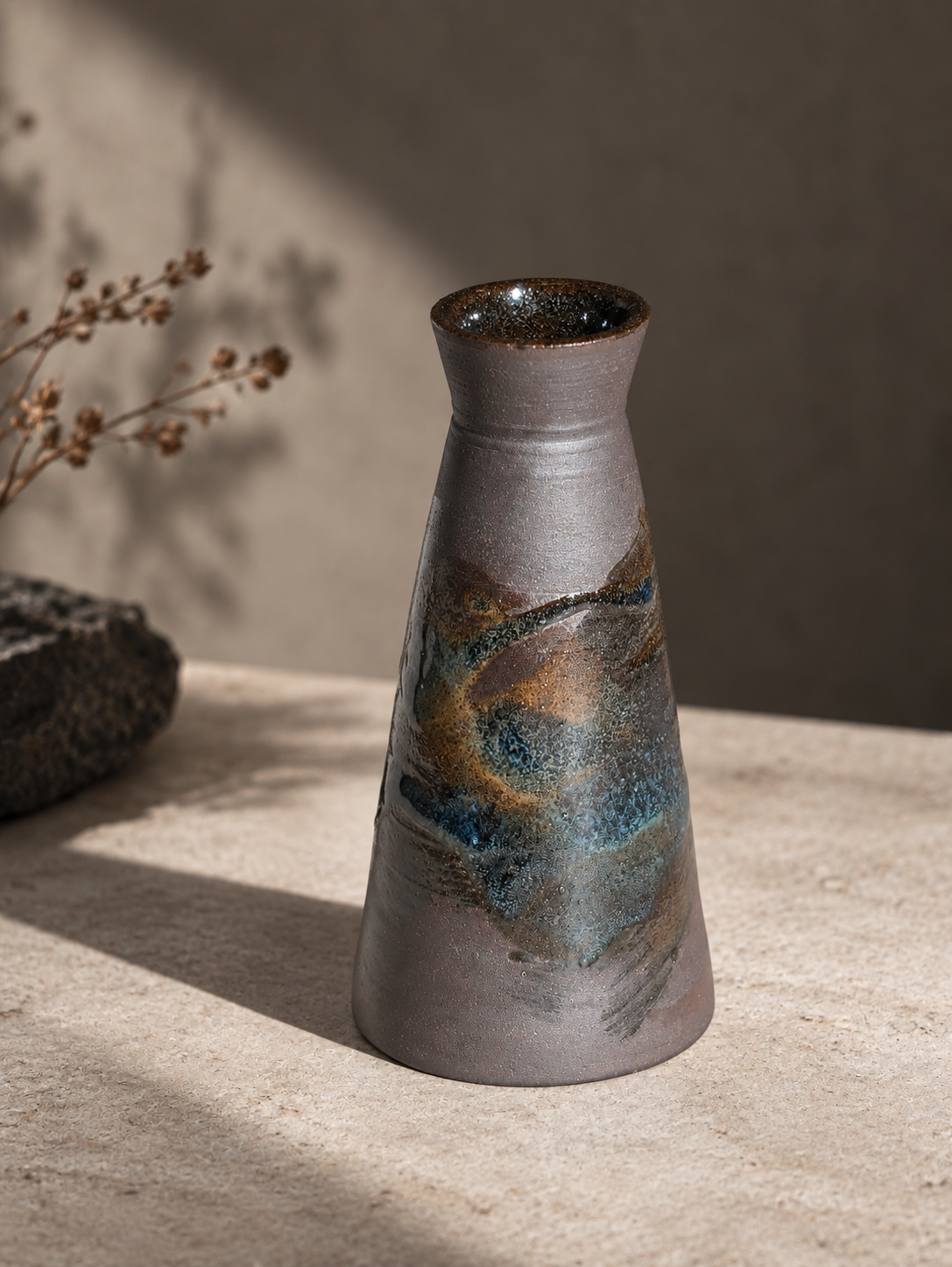 Iridescent Bud Vase - Mariana